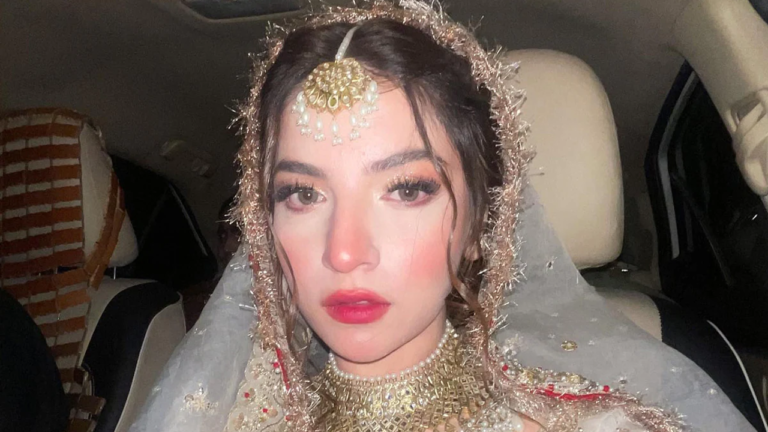 Dananeer Mobeen, the ‘Pawri Girl,’ Delights Fans with Fictional ‘Wedding’ Photos in New TV Drama