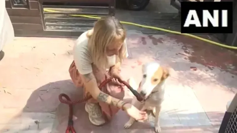 Dutch Woman’s Adopting a “Street Dog” from Varanasi, India