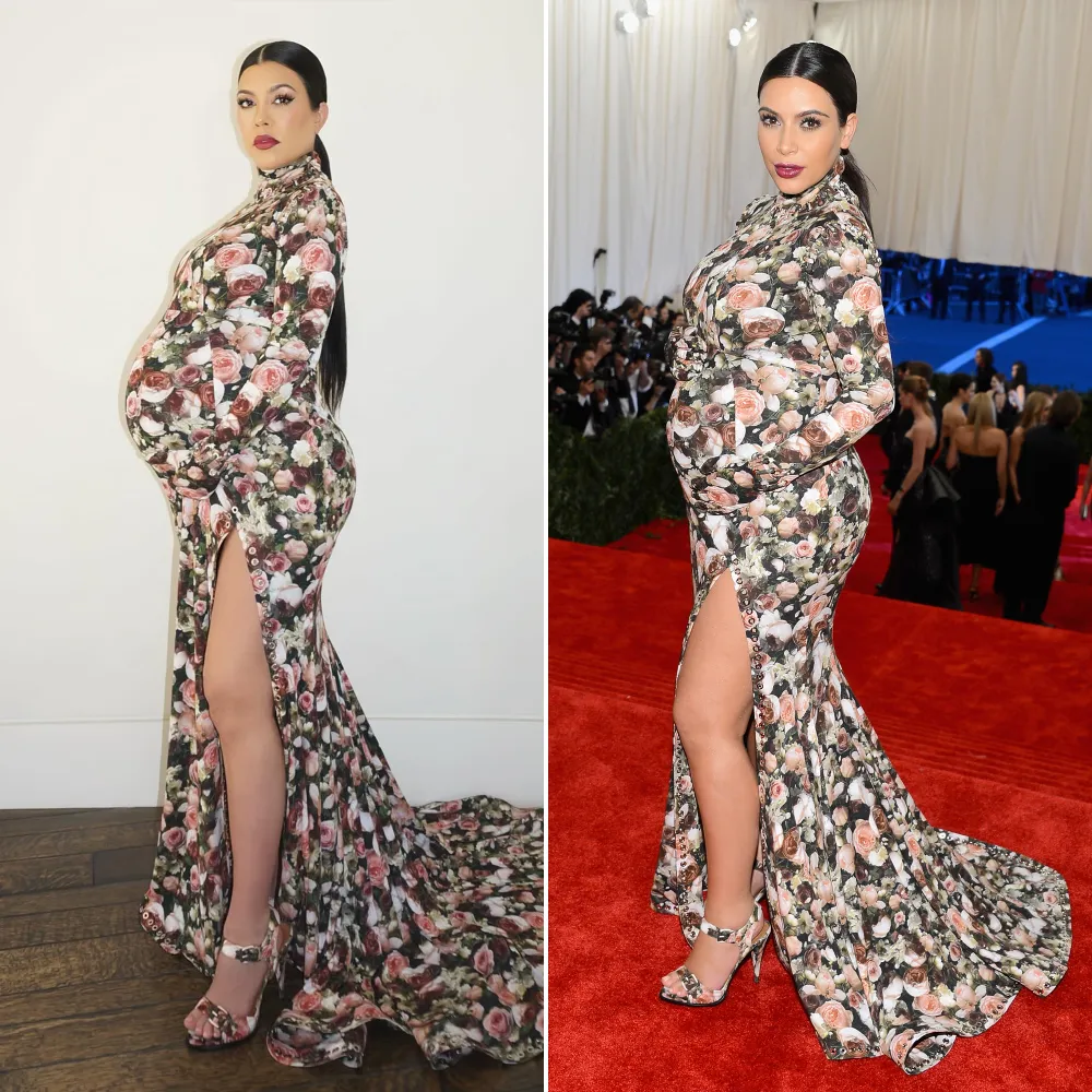 filmiii-Kourtney Kardashian Pays Tribute to Sister Kim with Iconic Maternity Met Gala Look for Halloween